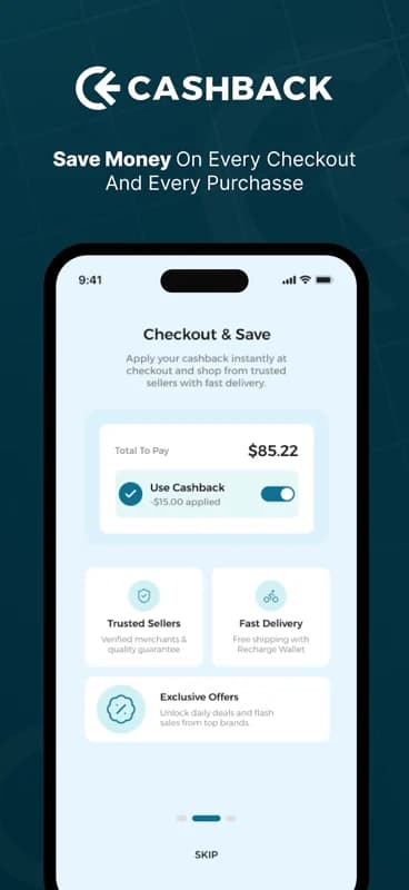 CashBack — official mobile app preview